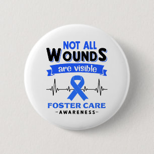 Foster Care Awareness Montag Werbegeschenke Button