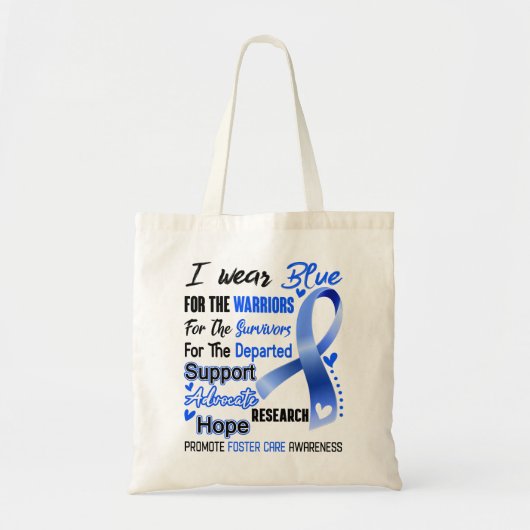Foster Care Awareness Montag Werbegeschenke Tragetasche (Vorne)
