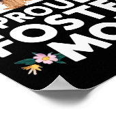 Foster Cat Adoptier Proud Foster Mama Poster (Ecke)