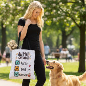 Foster Checklist Tote Bag-Shelter Volunteer Gesche Tasche