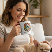 Foster Failure und stolz Retro-Tierrettungsgeschen Tasse