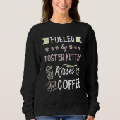 Foster Kitten Rescue Mama Sweatshirt (Vorderseite)