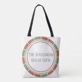 Foster Love Repeat Animal Rescue Crew Advocate Tasche (Rückseite)