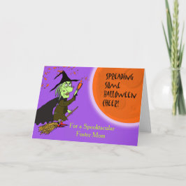 Foster Mama Halloween Hexe mit Potion Karte