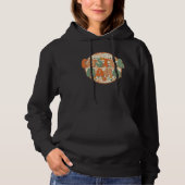 Foster Mama Life Groovy Adoption Day  Foster Famil Hoodie (Vorderseite)