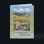 Foster Son Birthday mit einer Bergwelt Karte<br><div class="desc">Eine wunderschöne Landschaft,  um Ihrem Pflegekind einen schönen Geburtstag zu wünschen. Die Aussicht auf den englischen Lake District.</div>