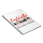 Fosterette 6,5" x 8,75" Spiralnotebook Notizblock (Rechte Seite)