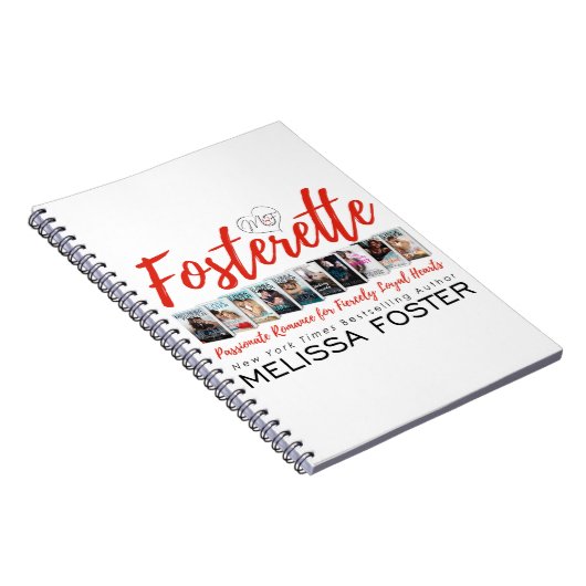 Fosterette 6,5" x 8,75" Spiralnotebook Notizblock (Rechte Seite)