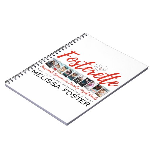 Fosterette 6,5" x 8,75" Spiralnotebook Notizblock (Linke Seite)