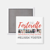 Fosterette Magnet (Vorderseite/Rückseite)