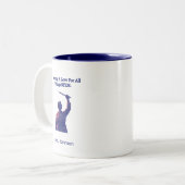 Fostering Love For All Things STEM Educator Zweifarbige Tasse (Vorderseite Links)