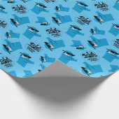 Foster's Home for Imaginary Friends | Cool Bloo Geschenkpapier (Ecke)