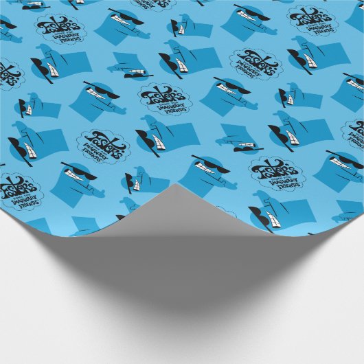 Foster's Home for Imaginary Friends | Cool Bloo Geschenkpapier (Ecke)