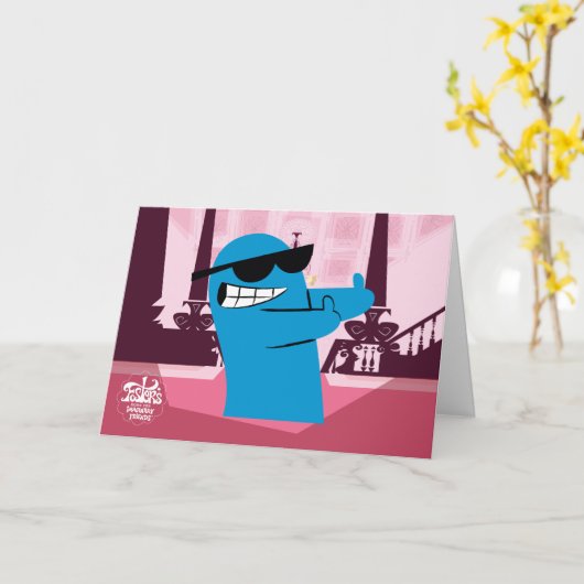 Foster's Home for Imaginary Friends | Cool Bloo Karte (Gelbe Blume)