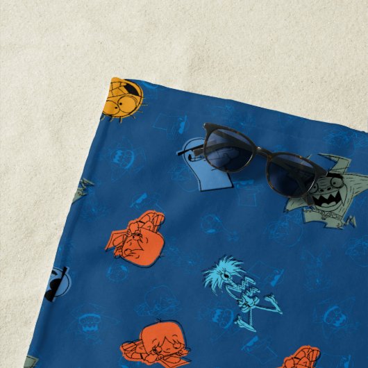 Foster's Home for Imaginary Friends | Fun Pattern Strandtuch (Beispiel)