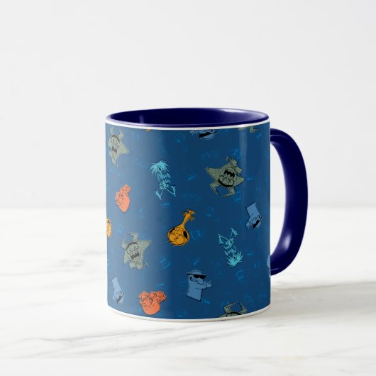Foster's Home for Imaginary Friends | Fun Pattern Tasse (VorderseiteRechts)