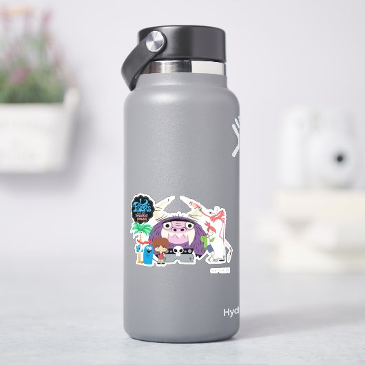 Foster's Home for Imaginary Friends | Hanging Out Aufkleber (HydroFlask)