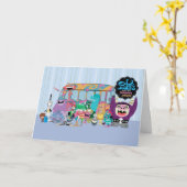 Foster's Home for Imaginary Friends | School Bus Karte (Gelbe Blume)