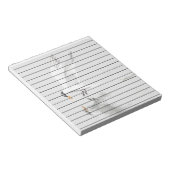 Foster's Tern im Flug Notizblock (angewinkelt)