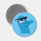 Foster's Zuhause für Imaginäre Freunde | Cool Bloo Magnet (Vorderseite/Rückseite)