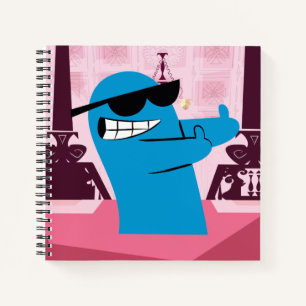 Foster's Zuhause für Imaginäre Freunde Cool Bloo Notizblock