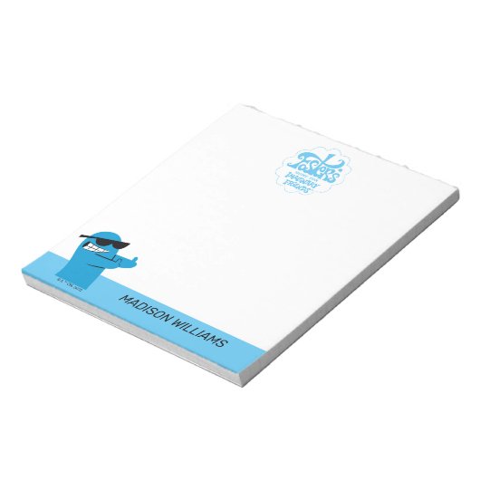 Foster's Zuhause für Imaginäre Freunde | Cool Bloo Notizblock (Rotiert)