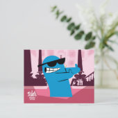 Foster's Zuhause für Imaginäre Freunde | Cool Bloo Postkarte (Stehend Vorderseite)
