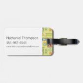 Foster's Zuhause für Imaginäre Freunde | FOTO Gepäckanhänger (Rückseite horizontal)