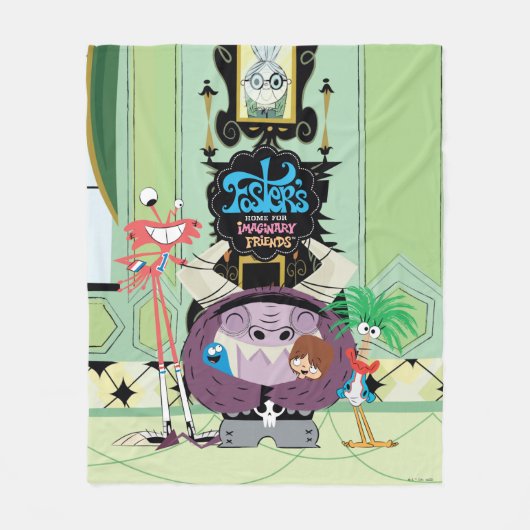 Foster's Zuhause für Imaginäre Freunde | Group Hug Fleecedecke (Vorderseite)