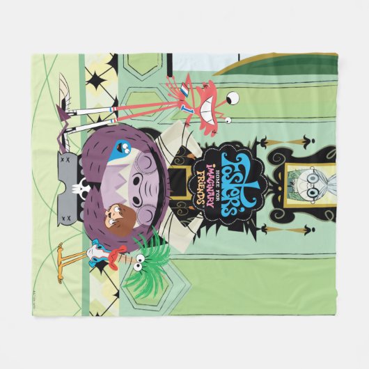 Foster's Zuhause für Imaginäre Freunde | Group Hug Fleecedecke (Vorderseite (Horizontal))