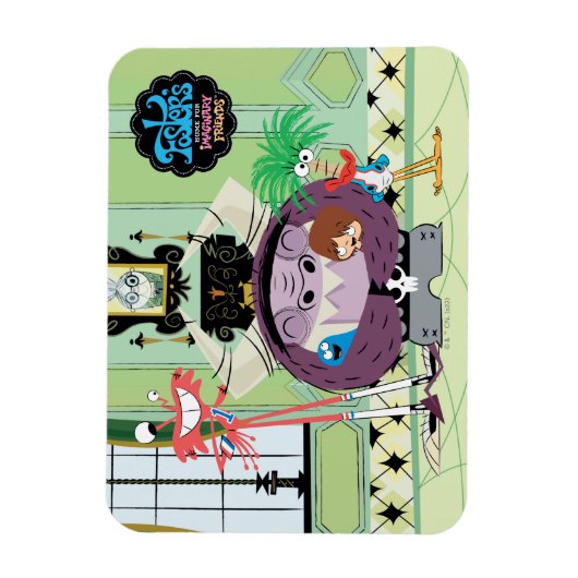 Foster's Zuhause für Imaginäre Freunde | Group Hug Magnet (Vertikal)