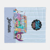 Foster's Zuhause für Imaginäre Freunde | Schulbus Fleecedecke (Vorderseite (Horizontal))