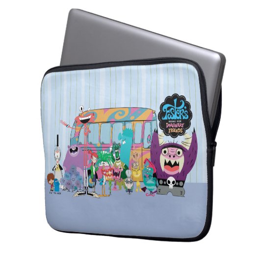 Foster's Zuhause für Imaginäre Freunde | Schulbus Laptopschutzhülle (Vorderseite Links)