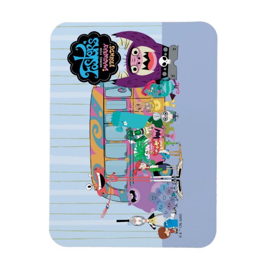 Foster's Zuhause für Imaginäre Freunde | Schulbus Magnet (Vertikal)