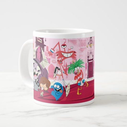 Foster's Zuhause für Imaginäre Freunde | Tanzen Jumbo-Tasse (Vorderseite Links)