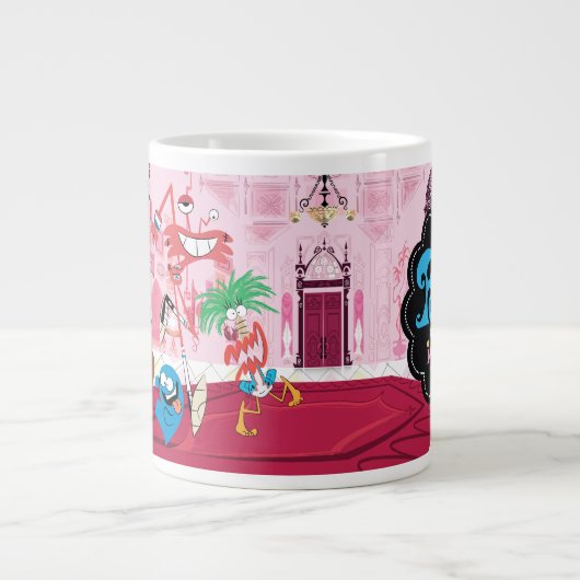 Foster's Zuhause für Imaginäre Freunde | Tanzen Jumbo-Tasse (Vorderseite)