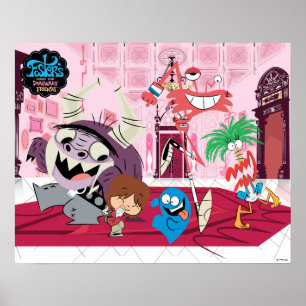 Foster's Zuhause für Imaginäre Freunde Tanzen Poster