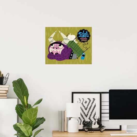 Foster's Zuhause für Imaginäre Freunde | Unter Bet Poster (Heimbüro)