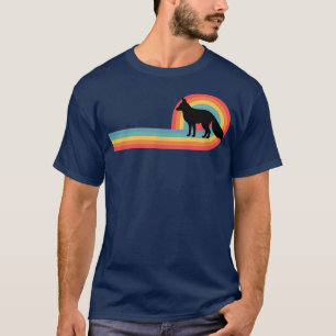FoSunset Retro Animal Wildlife Mammal Zoo Niedlich T-Shirt