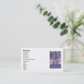 Fotain Business Card Visitenkarte (Stehend Vorderseite)
