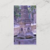 Fotain Business Card Visitenkarte (Rückseite)