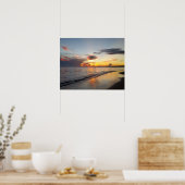 Foto 109 Beach Sunset Poster (Küche)