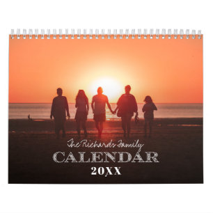 Foto 12 Monate geklappt Kalender