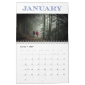Foto 12 Monate geklappt Kalender (Jan 2027)