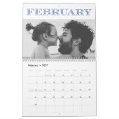 Foto 12 Monate geklappt Kalender (Feb 2027)