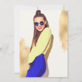 Foto 16 . Geburtstag Einladung (Rückseite)