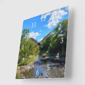 Foto 176 quadratische wanduhr (Winkel)