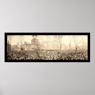 Foto 1917 Kundgebungs-Philadelphias WWI Poster