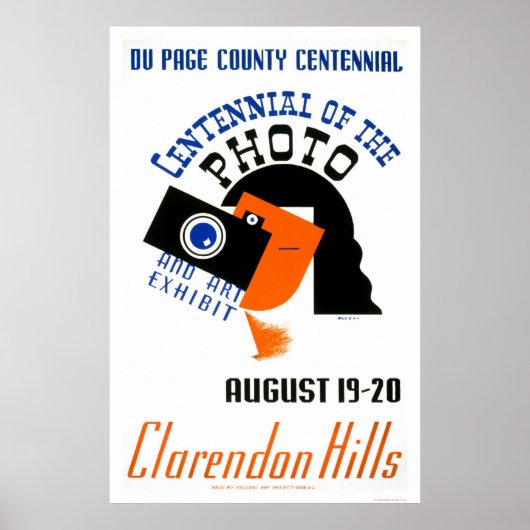 Foto 1939 WPA Poster (Vorne)