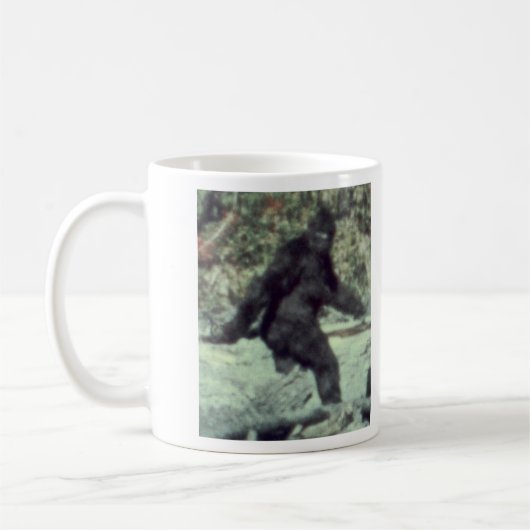 FOTO 1967 VORLAGEN-BIGFOOTS SASQUATCH KAFFEETASSE (Links)